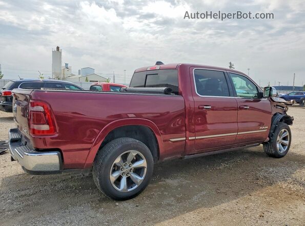 1C6SRFPT8KN561450 2019 RAM 1500 Red უკანა მარჯვენა