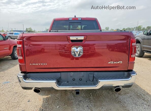 1C6SRFPT8KN561450 2019 RAM 1500 Red უკანა ხედი