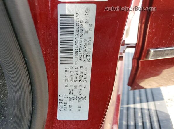 1C6SRFPT8KN561450 2019 RAM 1500 Red ძრავის განყოფილების ხედი