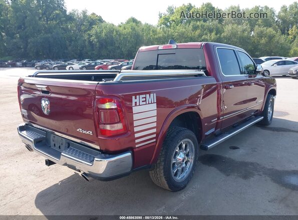 1C6SRFST3LN137568 2020 RAM 1500 Red Tył prawy