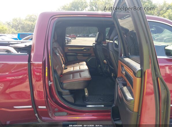 1C6SRFST3LN137568 2020 RAM 1500 Red Widok naklejki z numerem VIN