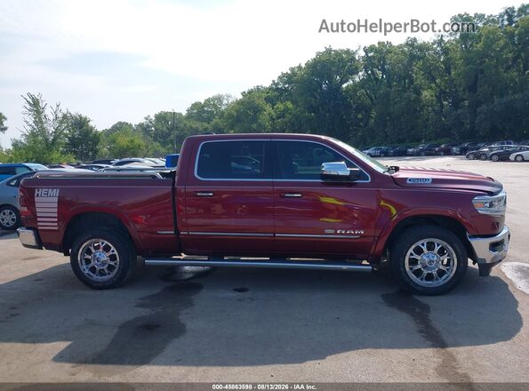 1C6SRFST3LN137568 2020 RAM 1500 Red Widok wnętrza z tyłu
