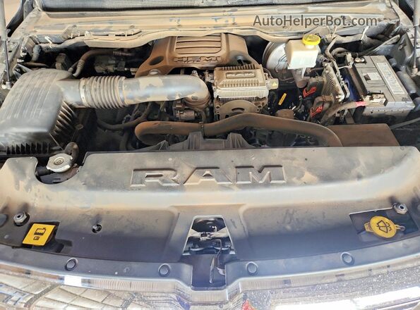 1C6SRFST9LN189027 2020 RAM 1500 Black Вид задньої частини салону