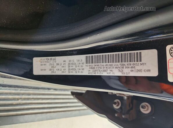 1C6SRFST9LN189027 2020 RAM 1500 Black Вид підкапотного простору