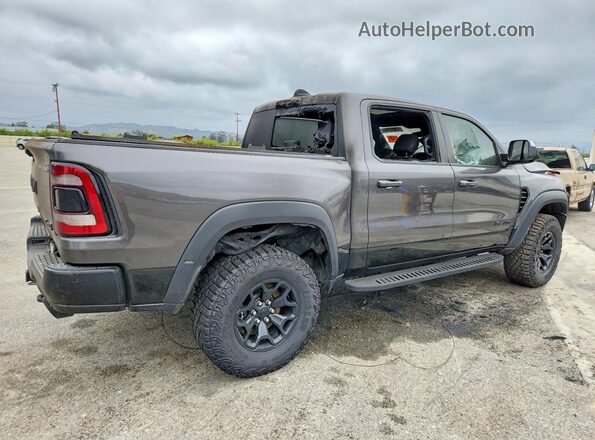 1C6SRFU93MN764662 2021 RAM 1500 Gray უკანა მარჯვენა