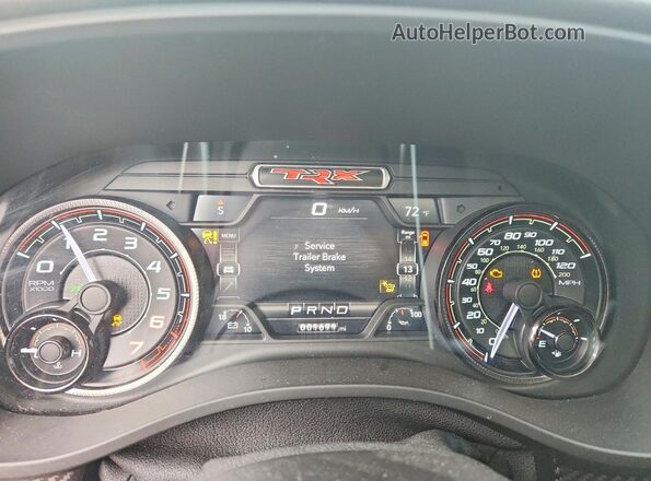 1C6SRFU95MN902931 2021 RAM 1500 Black ხელსაწყოთა პანელის ხედი