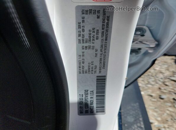 1C6SRFUP0TN160743 2026 RAM 1500 White Vista del compartimento del motor