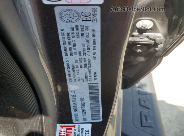 1C6SRFVT5NN271092 2022 RAM 1500 Charcoal Engine compartment view