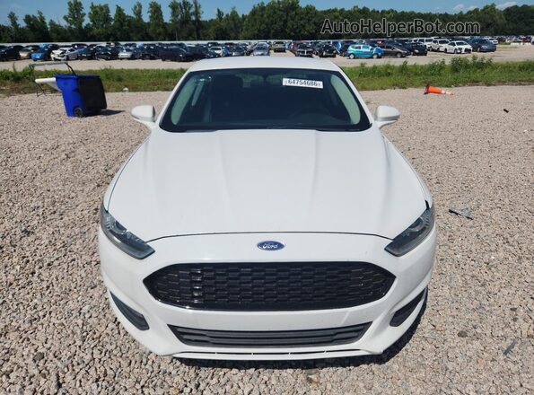 1FA6P0H70G5114512 2016 FORD FUSION White Front view