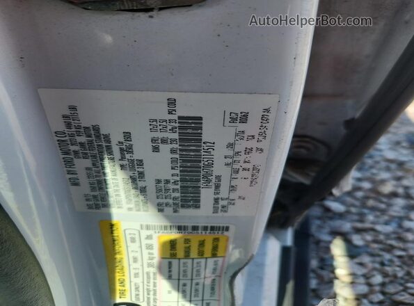 1FA6P0H70G5114512 2016 FORD FUSION White Engine compartment view