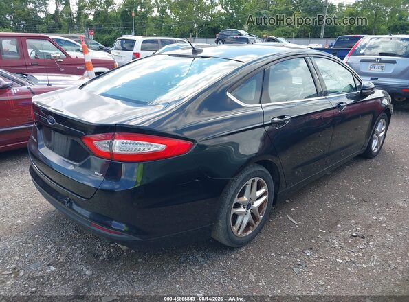 1FA6P0H72G5111983 2016 FORD FUSION Черный Задняя правая четверть