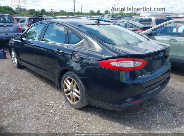 1FA6P0H72G5111983 2016 FORD FUSION Черный Задняя левая четверть