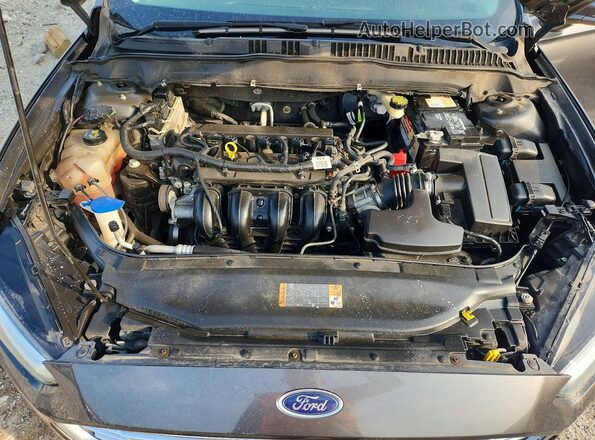1FA6P0H73G5113581 2016 FORD FUSION Gray Սալոնի հետևի տեսք