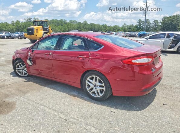 1FA6P0H73G5127190 2016 FORD FUSION Red უკანა მარცხენა