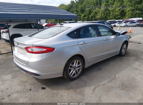 1FA6P0H75G5108608 2016 FORD FUSION Silver Trasero derecho