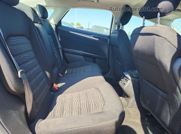 1FA6P0H79G5120535 2016 FORD FUSION Charcoal Rear seats view