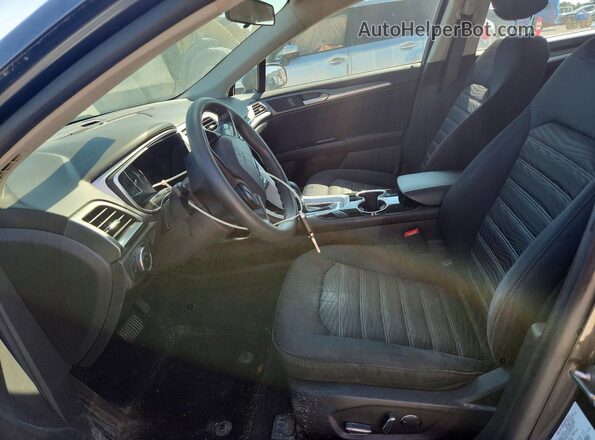 1FA6P0H79G5120535 2016 FORD FUSION Charcoal Front interior view