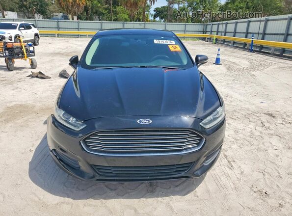 1FA6P0H7XG5121046 2016 FORD FUSION Black წინა ხედი