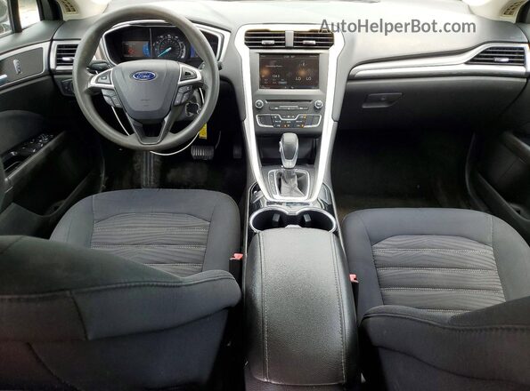 1FA6P0H7XG5124688 2016 FORD FUSION Черный Вид панели приборов