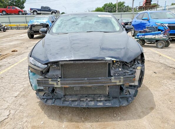 1FA6P0H7XG5124688 2016 FORD FUSION Черный Вид спереди