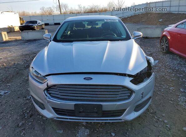 1FA6P0HD0G5125287 2016 FORD FUSION Gray Դիմացի տեսք