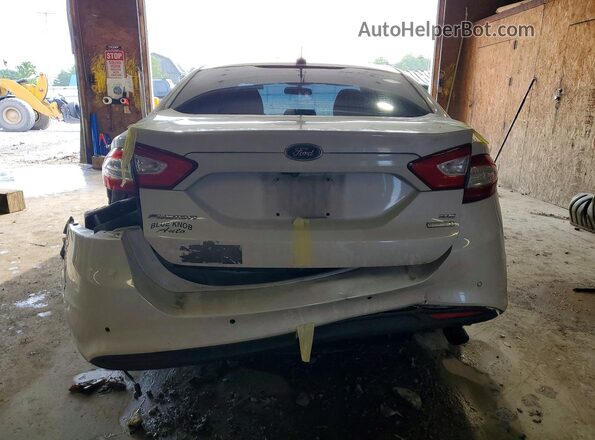 1FA6P0HD0G5128352 2016 FORD FUSION Белый Вид сзади