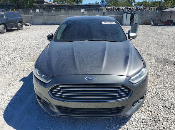 1FA6P0HD2G5100603 2016 FORD FUSION Gray წინა ხედი