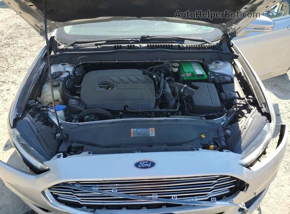 1FA6P0HD3G5119404 2016 FORD FUSION Silver Սալոնի հետևի տեսք