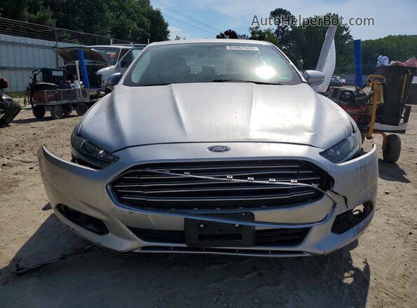 1FA6P0HD3G5119404 2016 FORD FUSION Silver Դիմացի տեսք