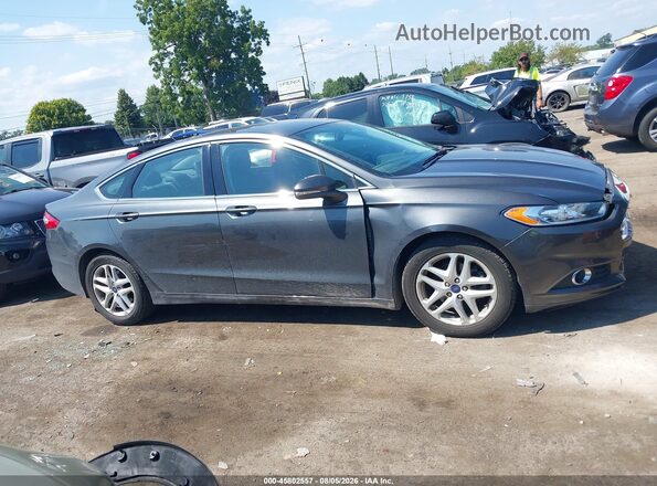 1FA6P0HD5G5125740 2016 FORD FUSION Серый Вид задней части салона