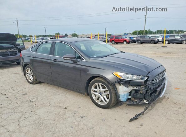 1FA6P0HD7G5121155 2016 FORD FUSION Gray Delantero derecho