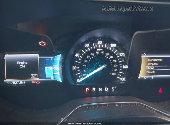 1FA6P0HD7G5127151 2016 FORD FUSION Gray Vista de los asientos traseros