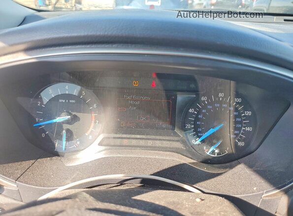 1FA6P0HD8G5106874 2016 FORD FUSION Gray Instrument cluster view