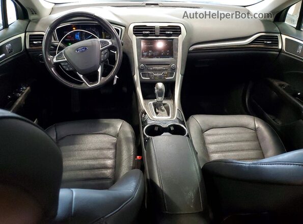 1FA6P0HD8G5109922 2016 FORD FUSION Gray Widok deski rozdzielczej