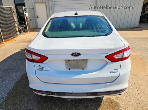 1FA6P0HD8G5125375 2016 FORD FUSION White Հետևի տեսք