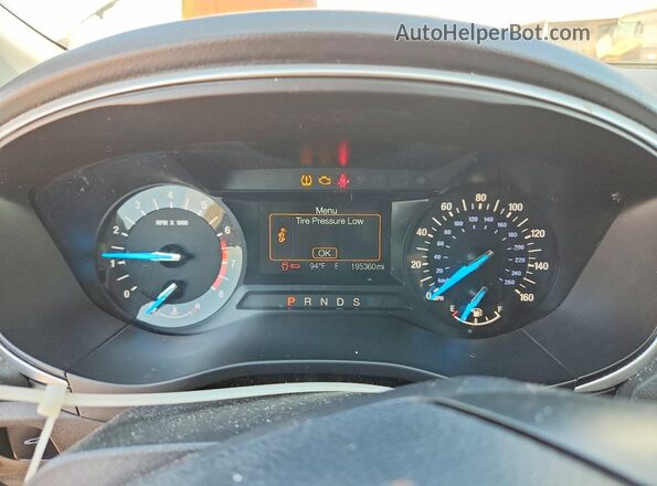 1FA6P0HD8G5125375 2016 FORD FUSION White Սարքավորումների վահանակի տեսք