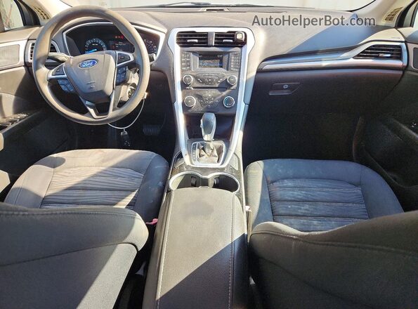 1FA6P0HD8G5125375 2016 FORD FUSION White Առջևի վահանակի տեսք