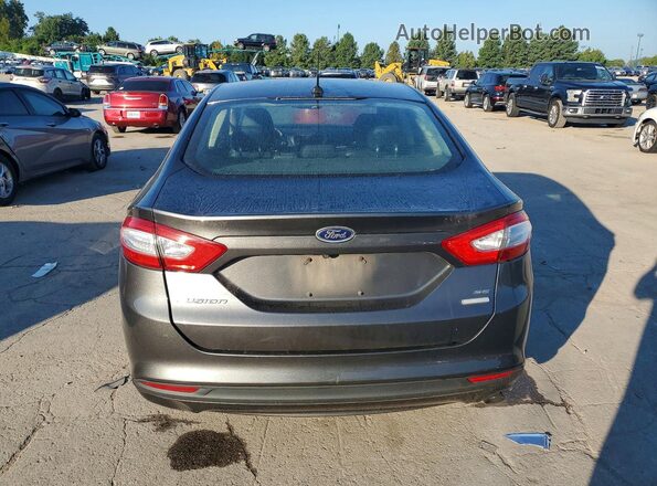 1FA6P0HD8G5135498 2016 FORD FUSION Gray 