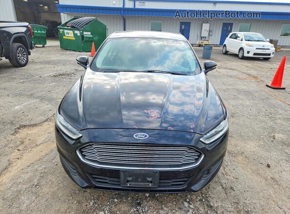1FA6P0HD9G5113848 2016 FORD FUSION Black Դիմացի տեսք