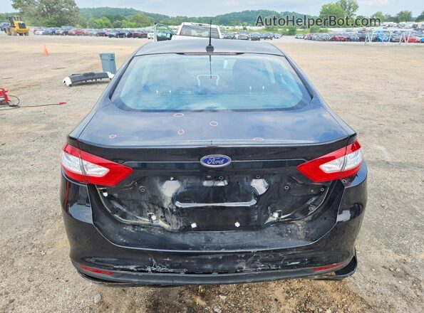 1FA6P0HD9G5113848 2016 FORD FUSION Black Հետևի տեսք