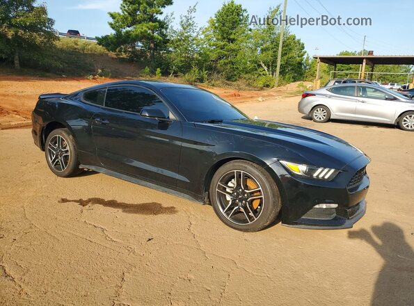1FA6P8AM1H5338792 2017 FORD MUSTANG Black წინა მარჯვენა