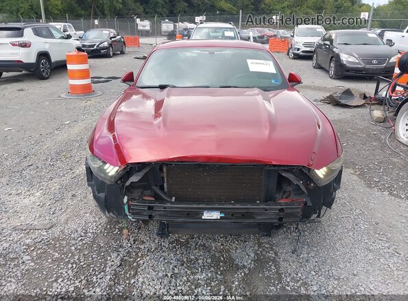 1FA6P8AM2G5201505 2016 FORD MUSTANG Red ხელსაწყოთა პანელის ხედი