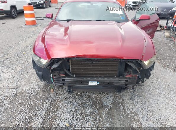 1FA6P8AM2G5201505 2016 FORD MUSTANG Red წინა ხედი