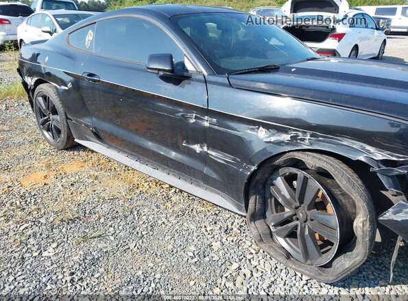 1FA6P8AM2G5292551 2016 FORD MUSTANG Black Դիմացի տեսք