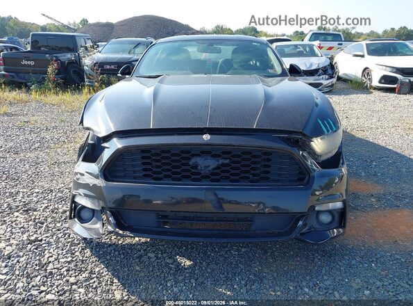 1FA6P8AM2G5292551 2016 FORD MUSTANG Black Սարքավորումների վահանակի տեսք