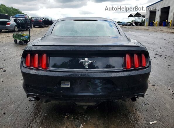 1FA6P8AM3G5243942 2016 FORD MUSTANG Black Widok z tyłu