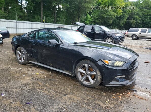 1FA6P8AM3G5243942 2016 FORD MUSTANG Black Przód prawy