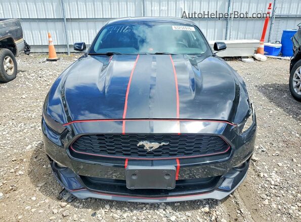 1FA6P8AM3G5289416 2016 FORD MUSTANG Black Դիմացի տեսք