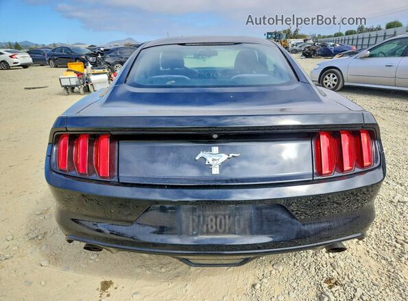 1FA6P8AM3H5231162 2017 FORD MUSTANG Black Rear view