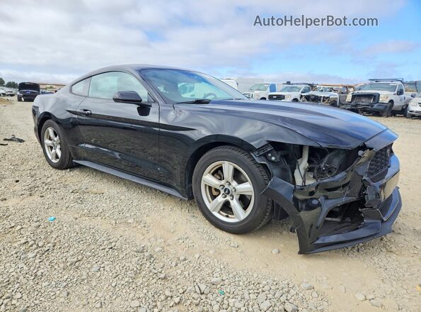 1FA6P8AM3H5231162 2017 FORD MUSTANG Black Front right
